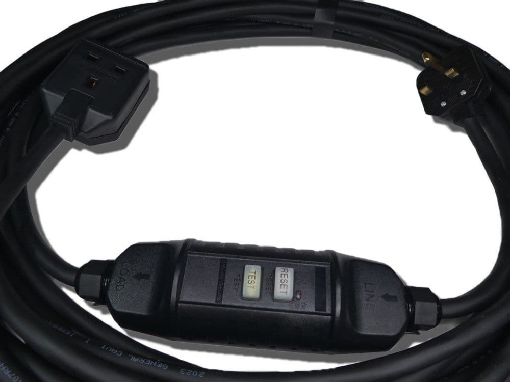16m RCD protected single socket 13amp heavy duty extension lead