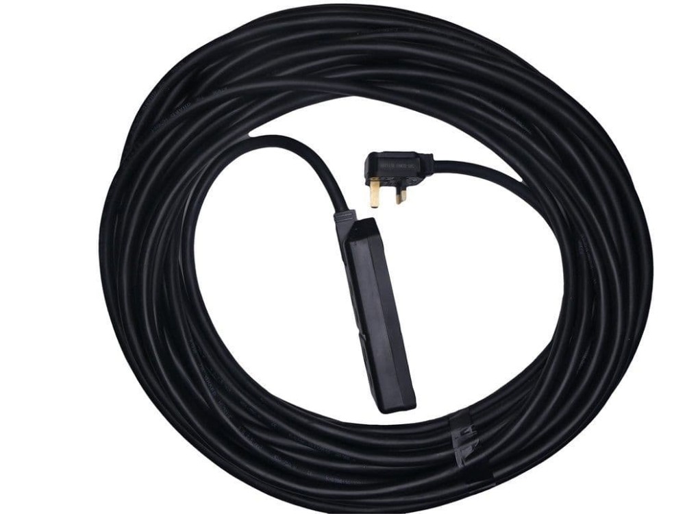 25m double socket heavy duty 13amp 25mm cable extension lead